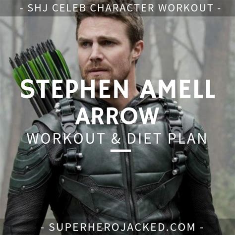 stephen amell diet|green arrow full body.